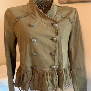 Free People Button Jacket